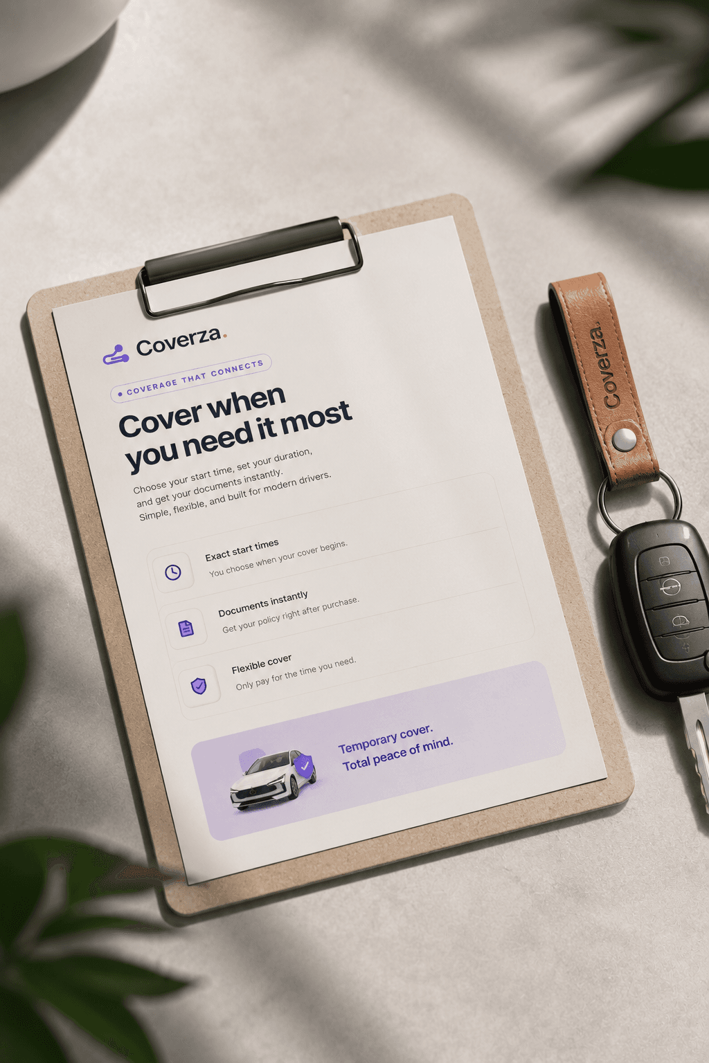 Automotive documentation from Coverza